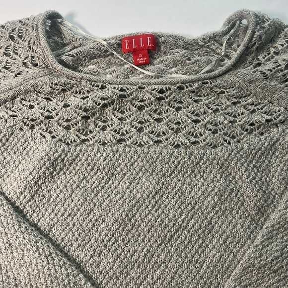 Elle sweater, lightweight gray women’s extra large - Picture 6 of 10